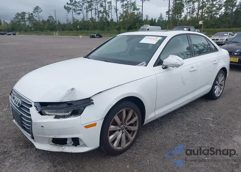 2017 Audi A4 2.0T Ultra Premium from USA, damaged, VIN WAUGMAF41HA176853